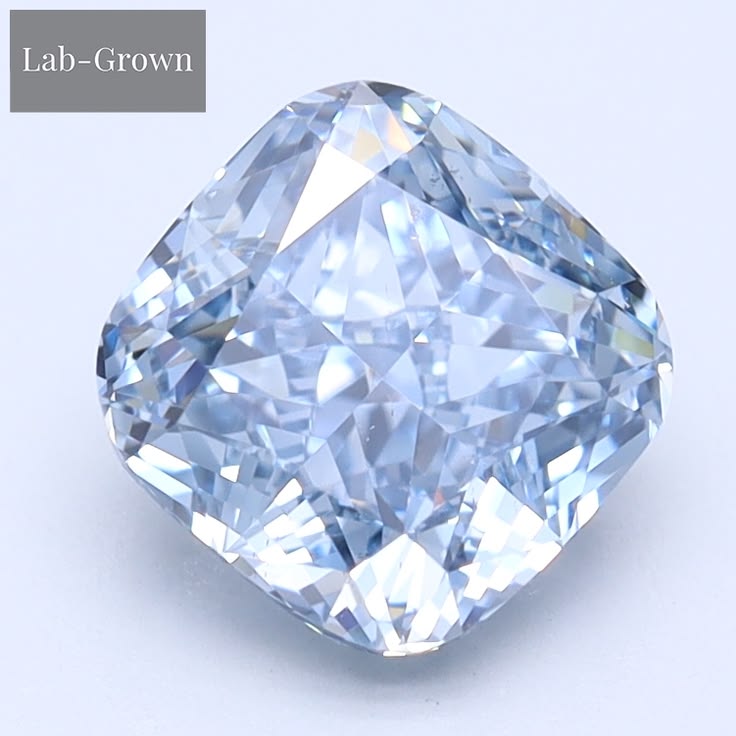 Cushion, 3 ct, D, I2