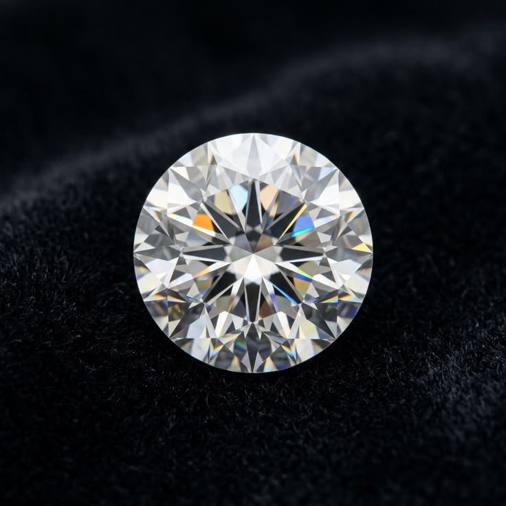 Round, 6 ct, D, FL