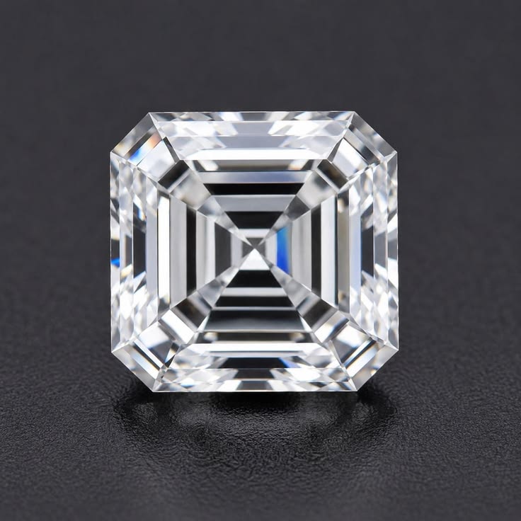 Asscher, 3 ct, E, SI3