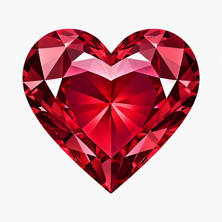Heart, 3 ct, R, I2
